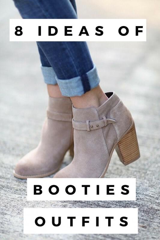 8 suede booties outfit ideas for fall - stylishwomenoutfits.com